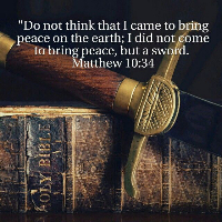 Matthew 10 34